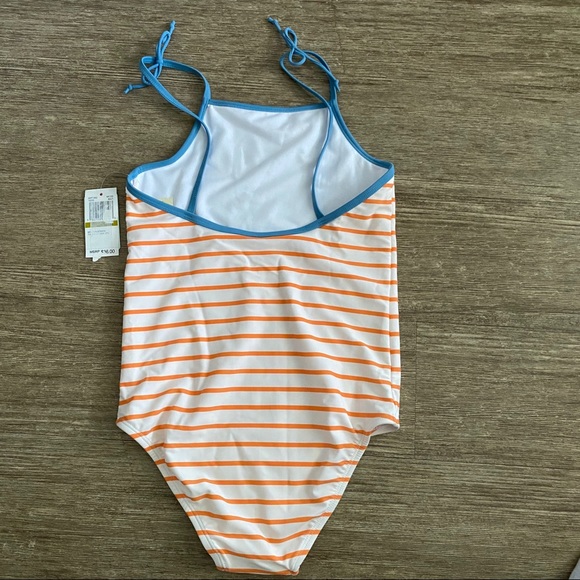 Copper Key Girl One Piece Stripe Swim - Picture 2 of 2